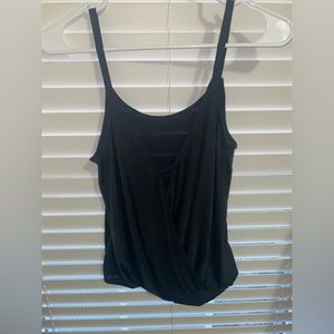 Black tank top